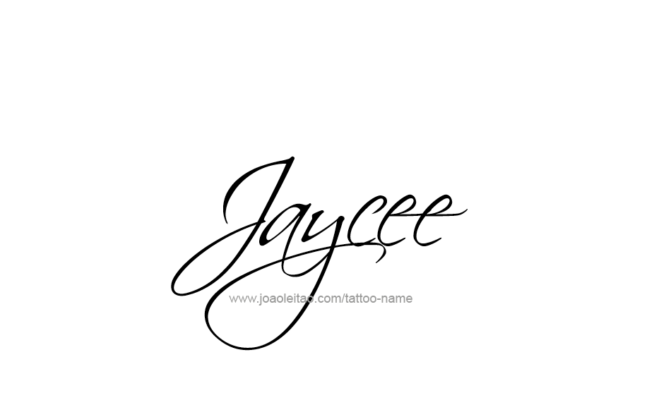 Tattoo Design Name Jaycee   