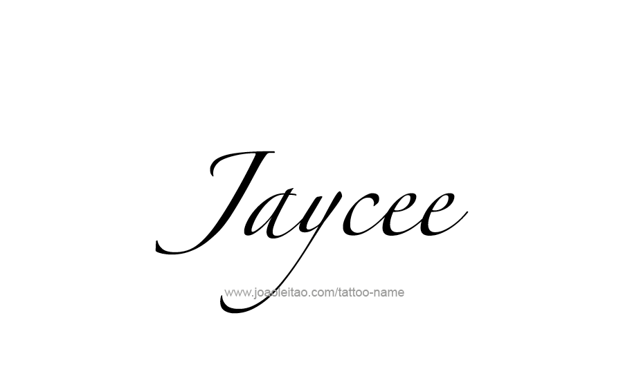 Tattoo Design Name Jaycee   