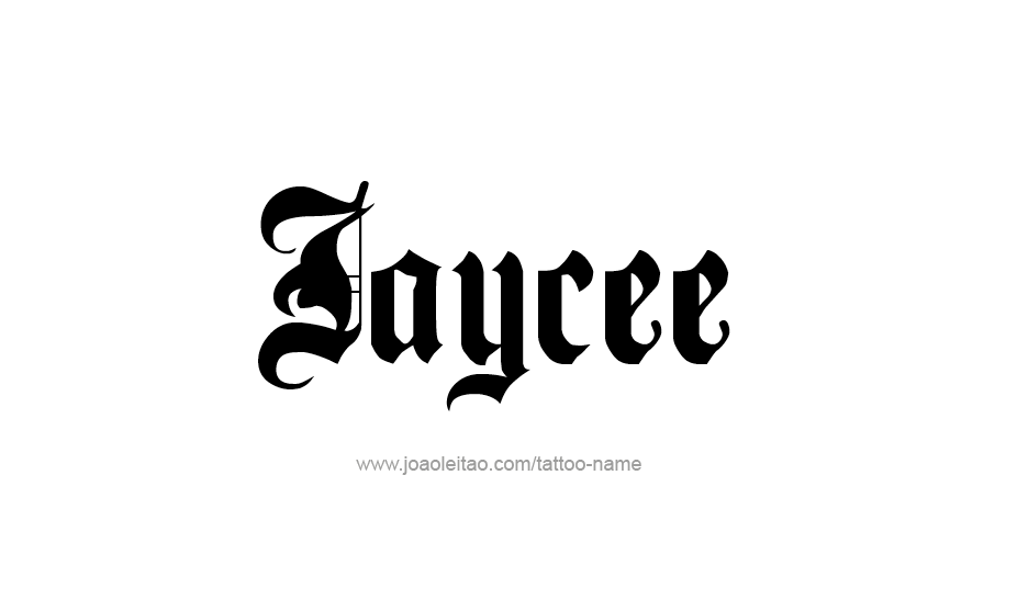 Tattoo Design Name Jaycee   