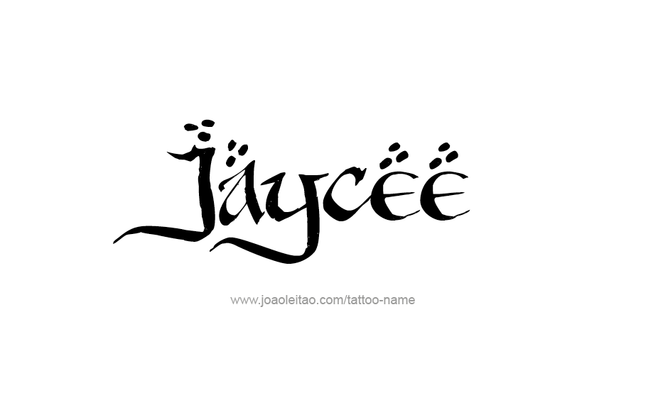 Tattoo Design Name Jaycee   