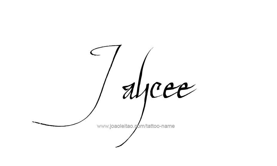 Tattoo Design Name Jaycee   