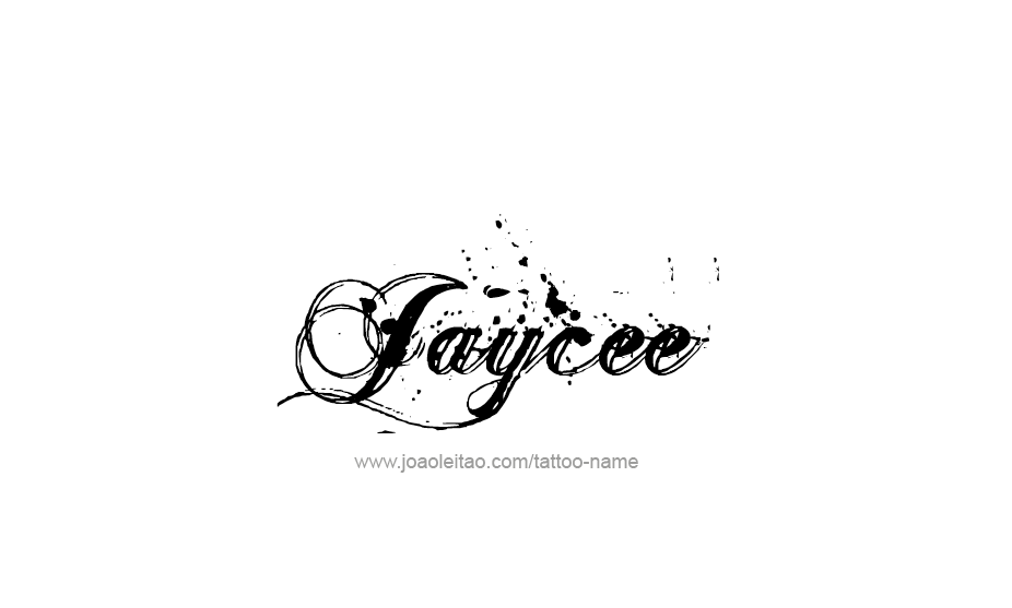 Tattoo Design Name Jaycee   