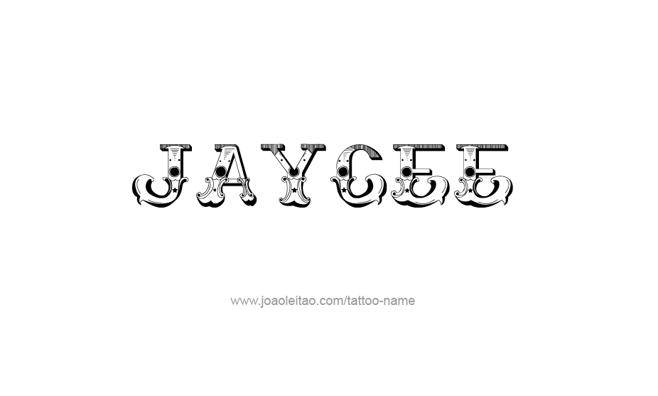 Tattoo Design Name Jaycee   