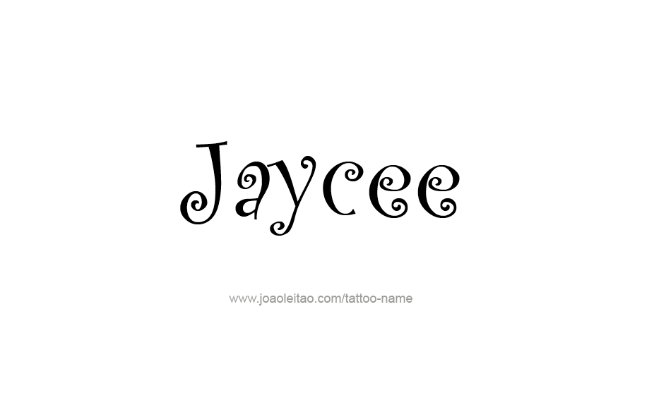 Tattoo Design Name Jaycee   