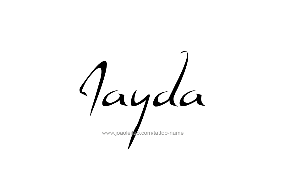 Tattoo Design Name Jayda   