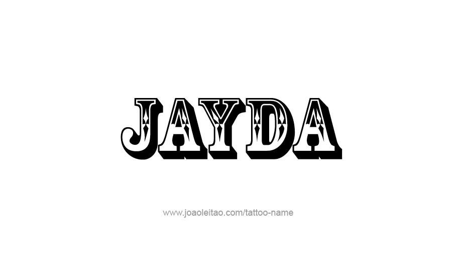 Tattoo Design Name Jayda   