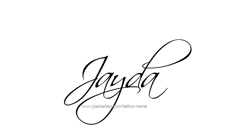 Tattoo Design Name Jayda   