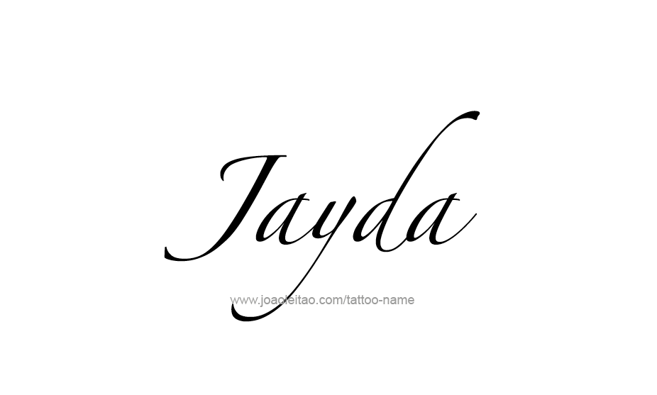 Tattoo Design Name Jayda   
