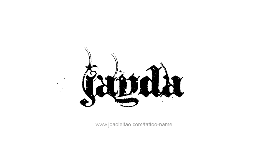 Tattoo Design Name Jayda   