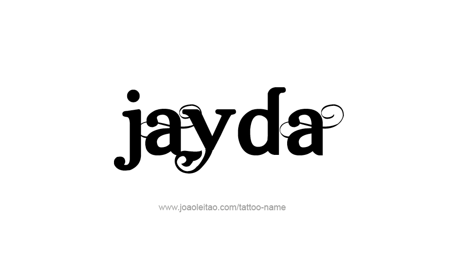 Tattoo Design Name Jayda   