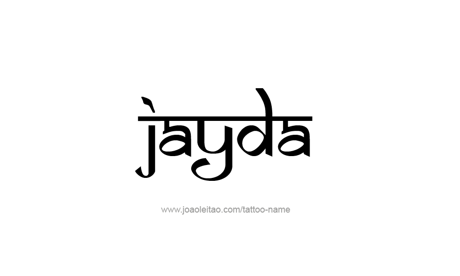 Tattoo Design Name Jayda   