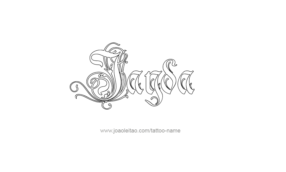 Tattoo Design Name Jayda   