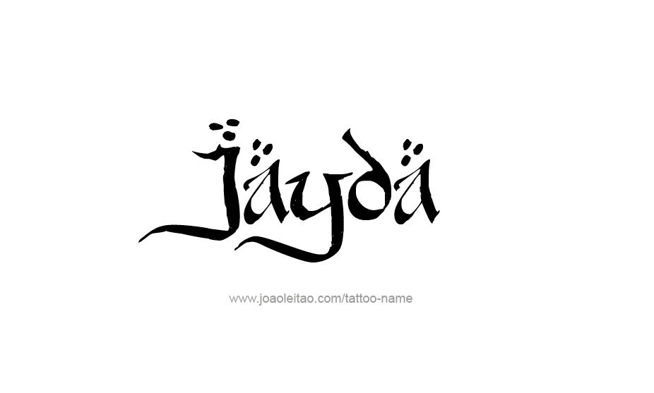 Tattoo Design Name Jayda   