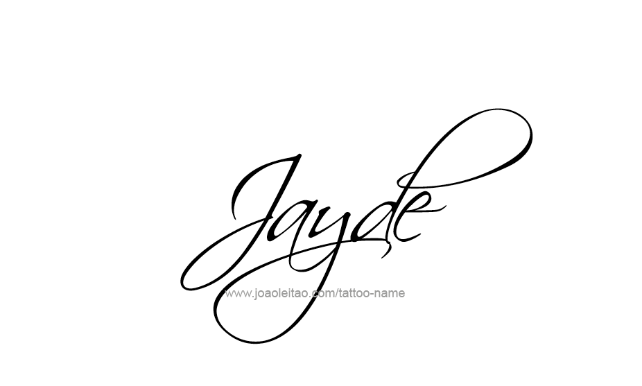 Tattoo Design Name Jayde   