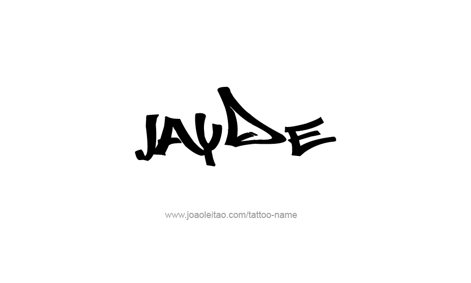 Tattoo Design Name Jayde   