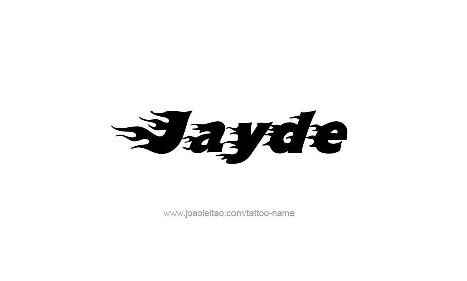 Tattoo Design Name Jayde   