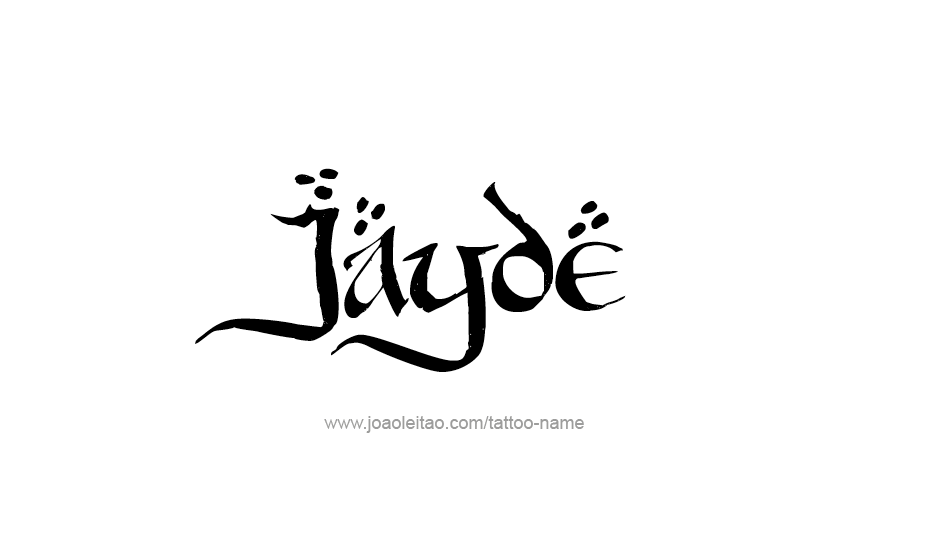 Tattoo Design Name Jayde   