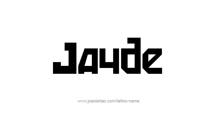 Tattoo Design Name Jayde   