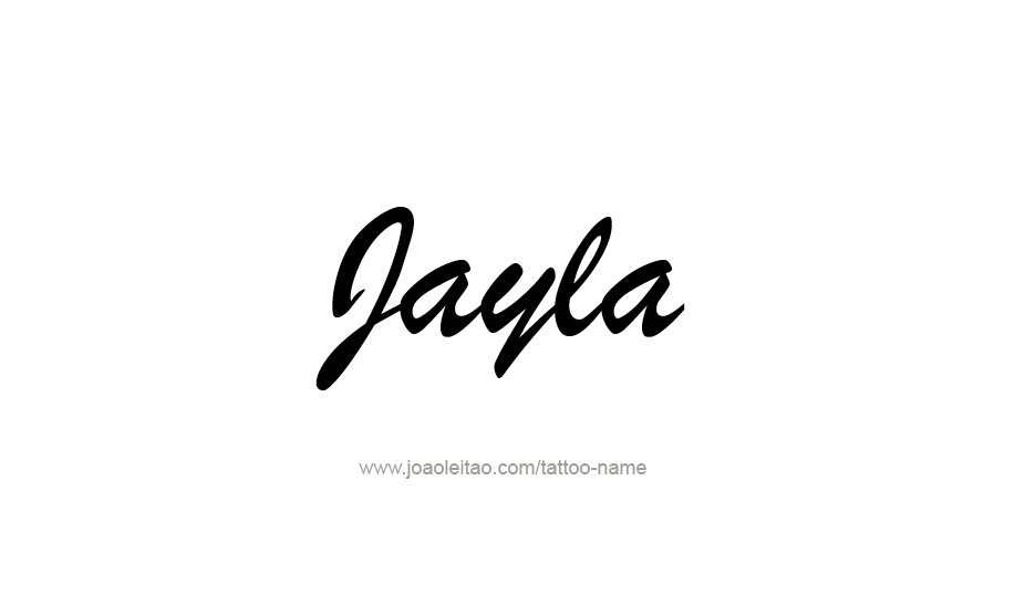 Tattoo Design Name Jayla   