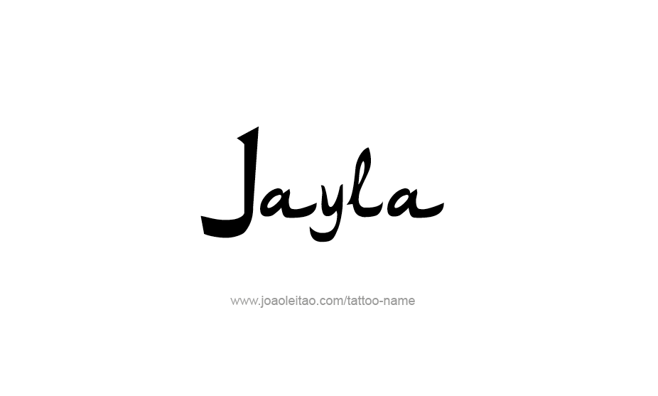 Tattoo Design Name Jayla   