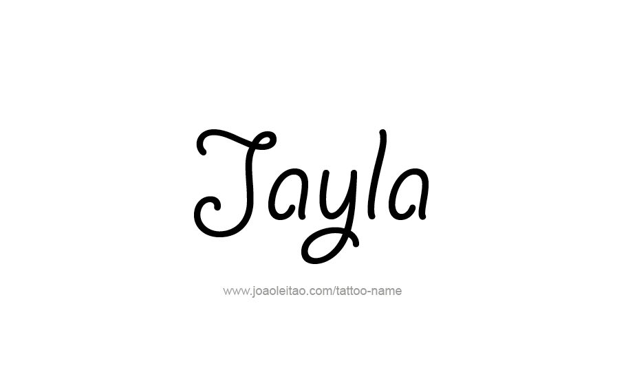 Tattoo Design Name Jayla   