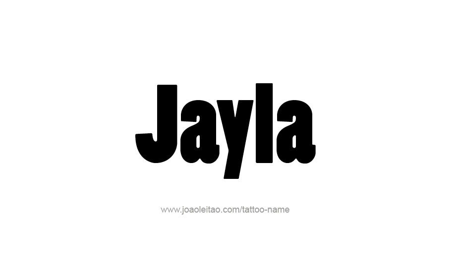 Tattoo Design Name Jayla   