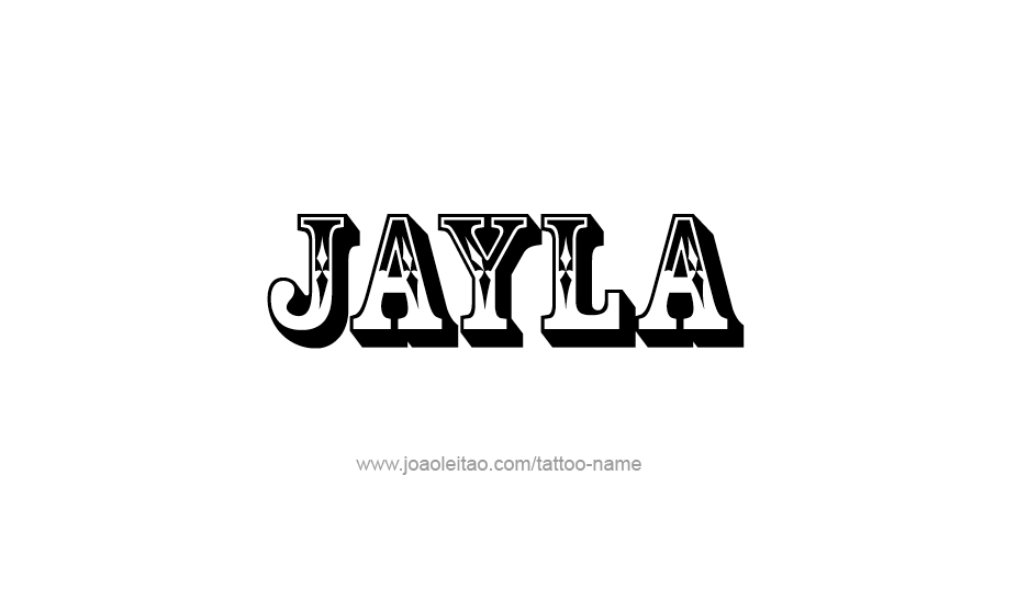 Tattoo Design Name Jayla   