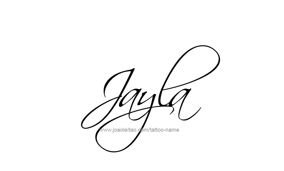 Tattoo Design Name Jayla   