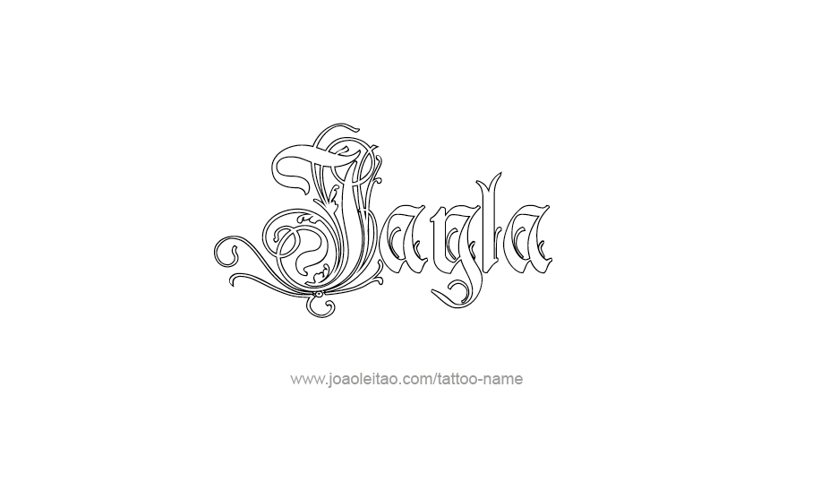 Tattoo Design Name Jayla   