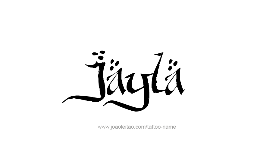 Tattoo Design Name Jayla   