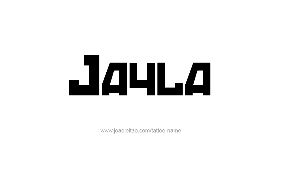 Tattoo Design Name Jayla   