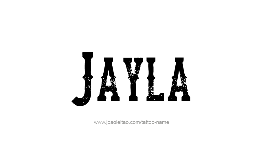 Tattoo Design Name Jayla   