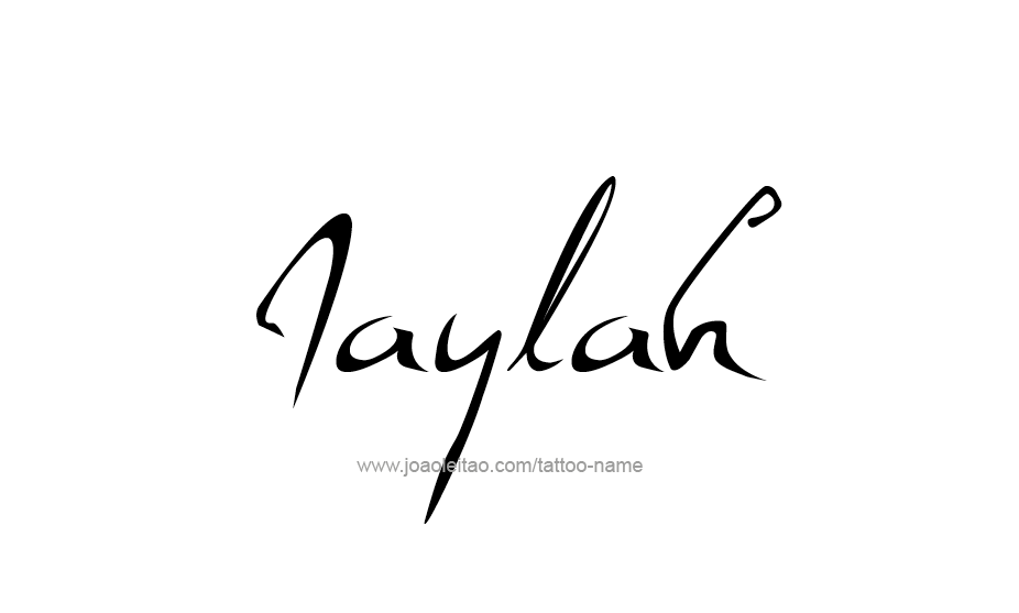 Tattoo Design Name Jaylah   