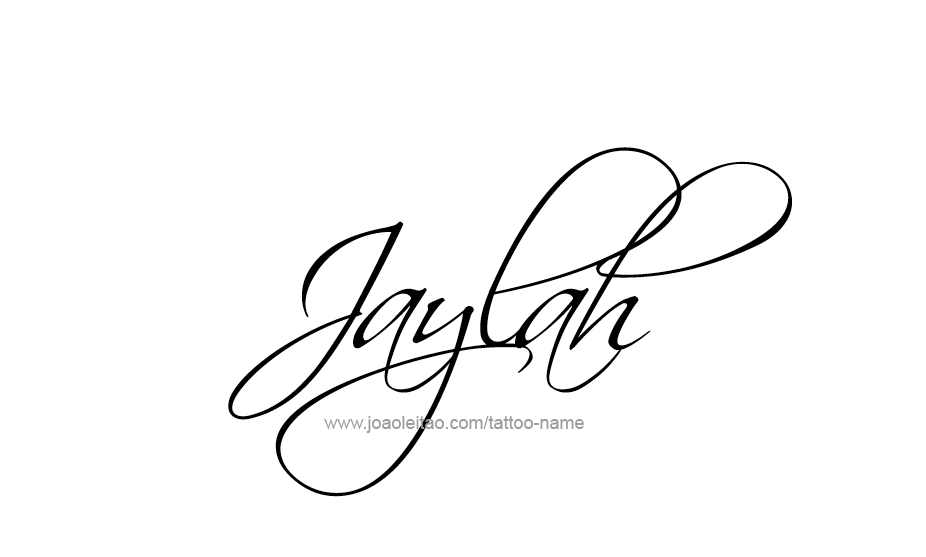 Tattoo Design Name Jaylah   