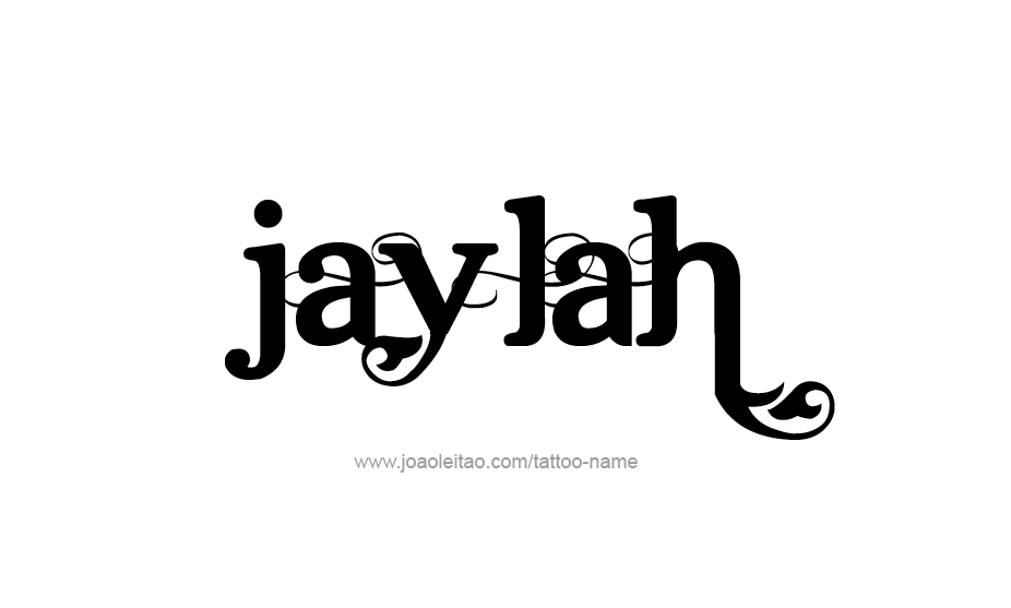 Tattoo Design Name Jaylah   