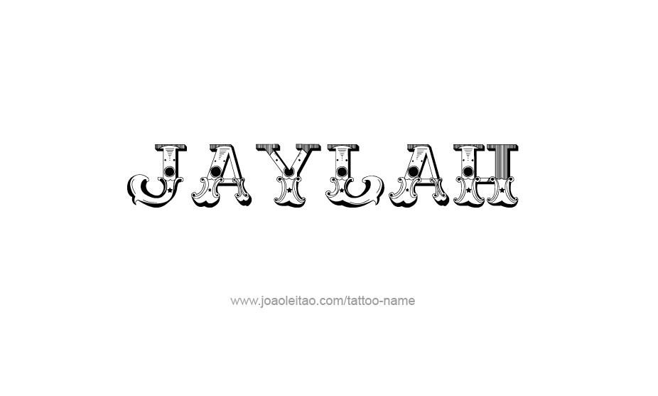 Tattoo Design Name Jaylah   