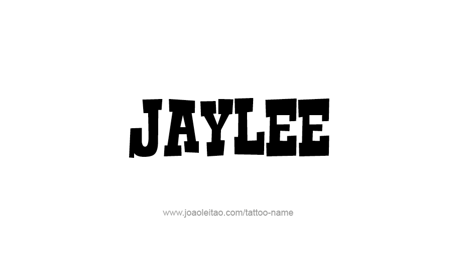 Tattoo Design Name Jaylee   