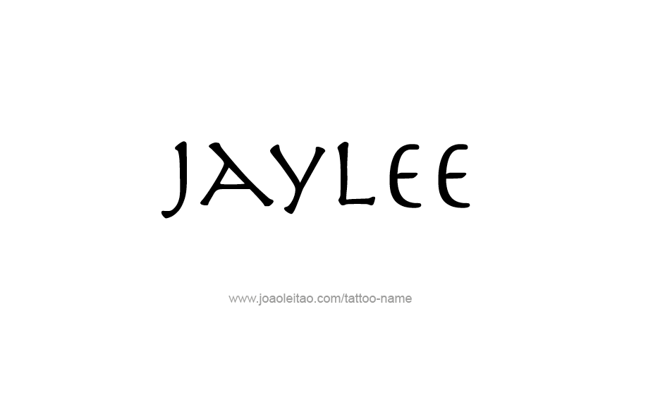 Tattoo Design Name Jaylee   