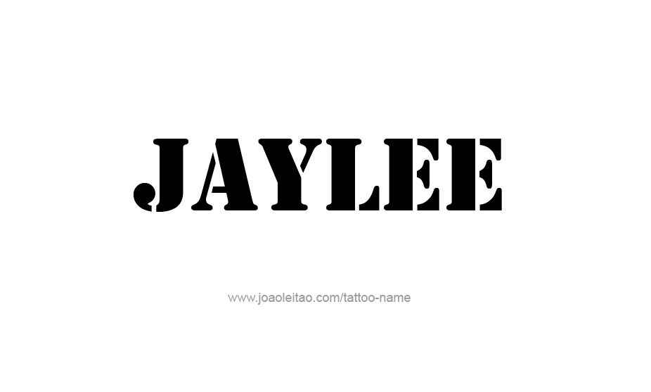 Tattoo Design Name Jaylee   