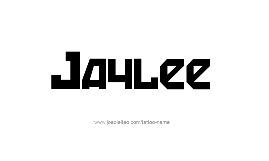 Tattoo Design Name Jaylee   