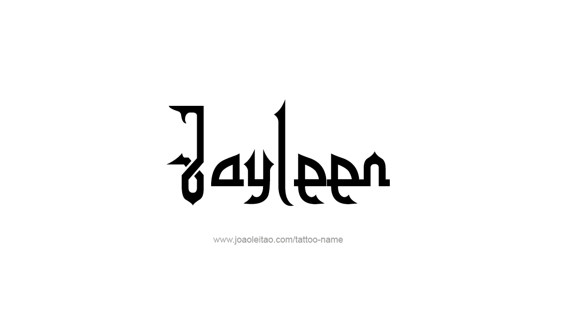 Tattoo Design Name Jayleen   