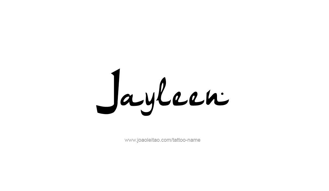 Tattoo Design Name Jayleen   