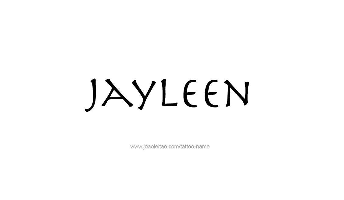 Tattoo Design Name Jayleen   