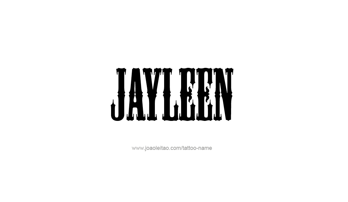 Tattoo Design Name Jayleen   