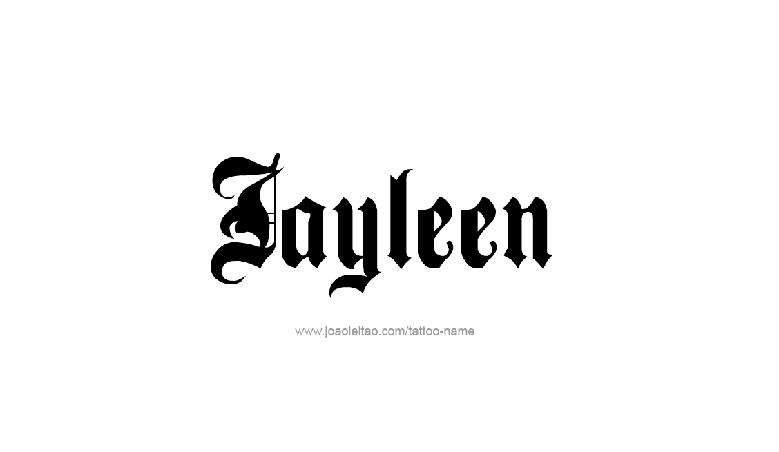 Tattoo Design Name Jayleen   