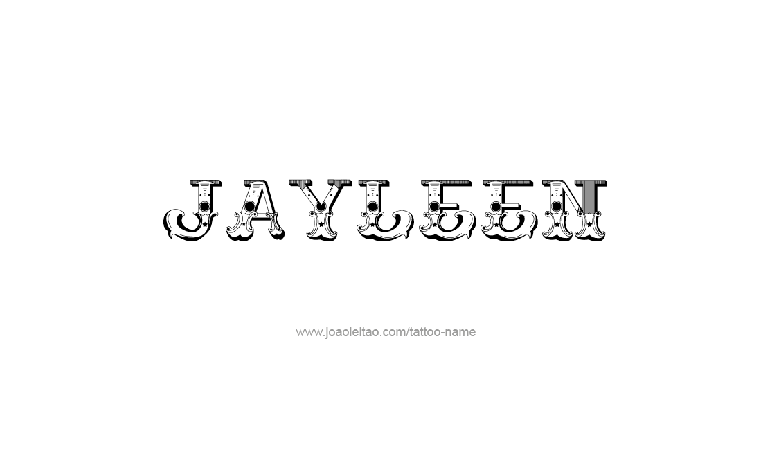 Tattoo Design Name Jayleen   