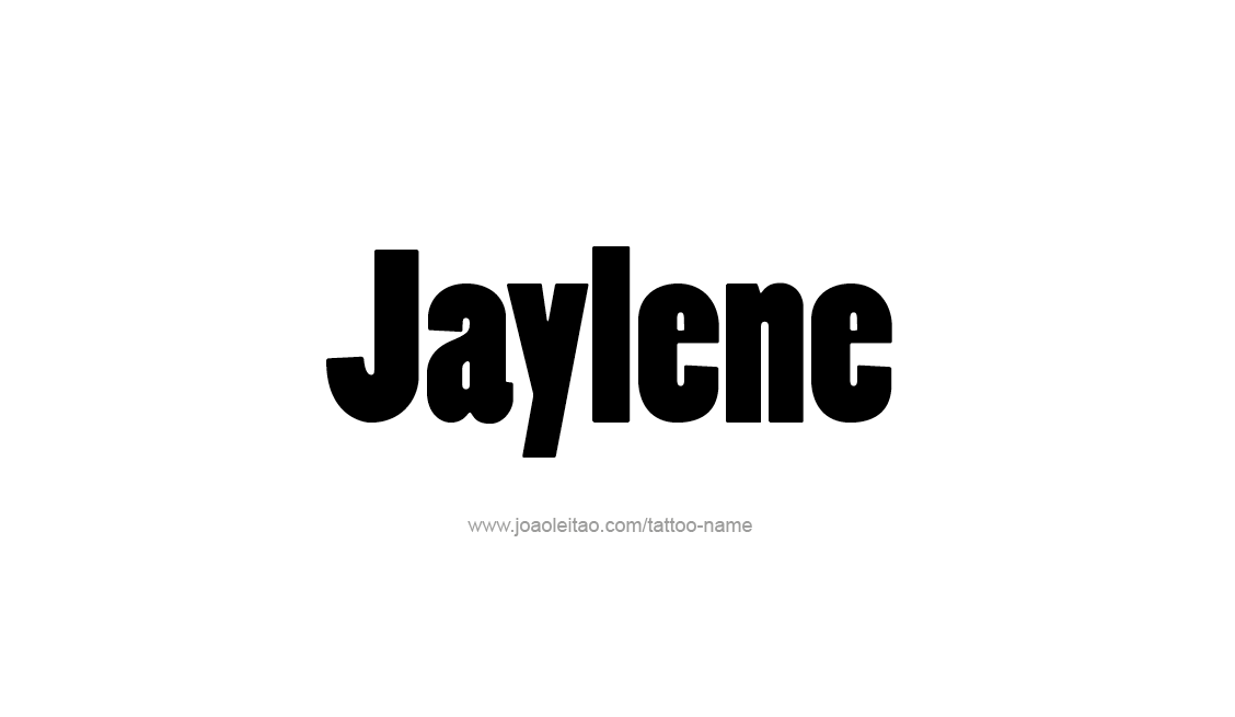 Tattoo Design Name Jaylene   