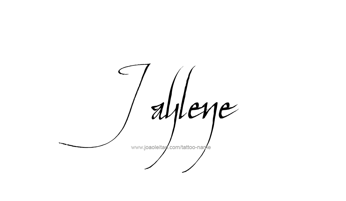 Tattoo Design Name Jaylene   