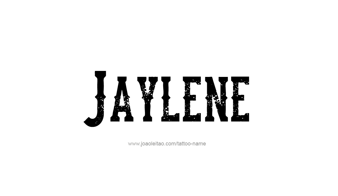 Tattoo Design Name Jaylene   