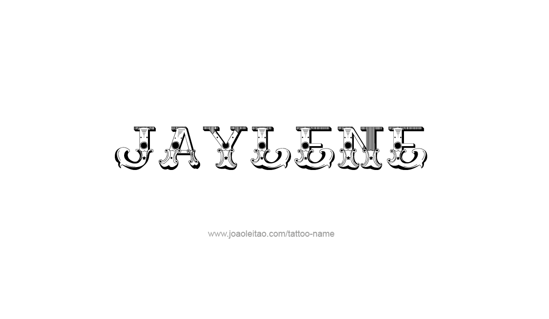 Tattoo Design Name Jaylene   